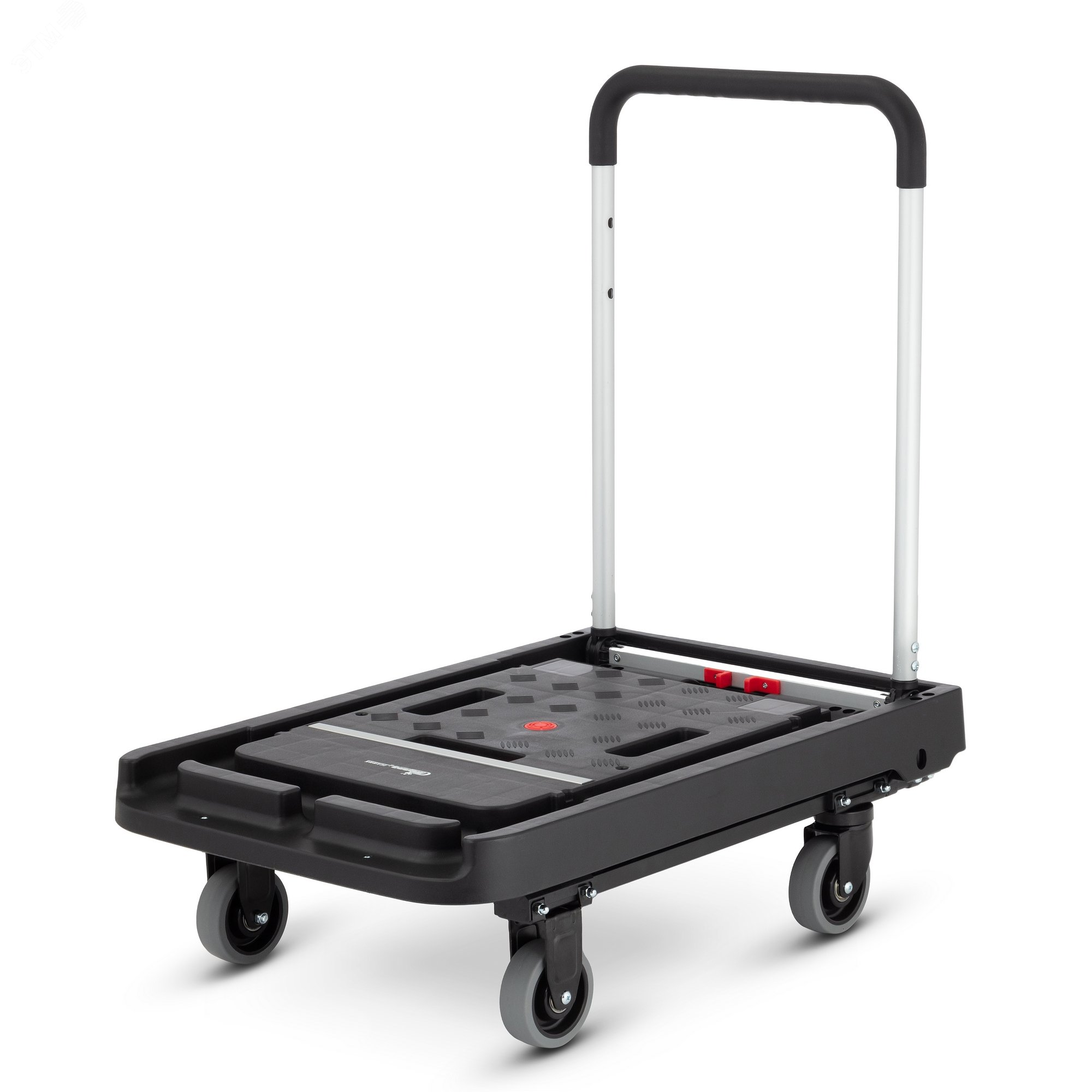 Изображение товара Тележка платформенная складная, алюминий, сталь, пластик, грузоподъемность 200кг (шт)