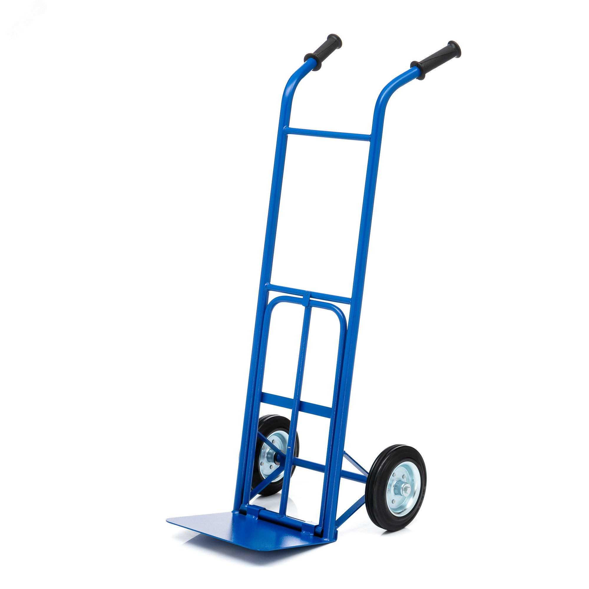 Изображение товара Грузовая тележка с откидной полкой и диам 200 мм 150 кг Стелла-Техник