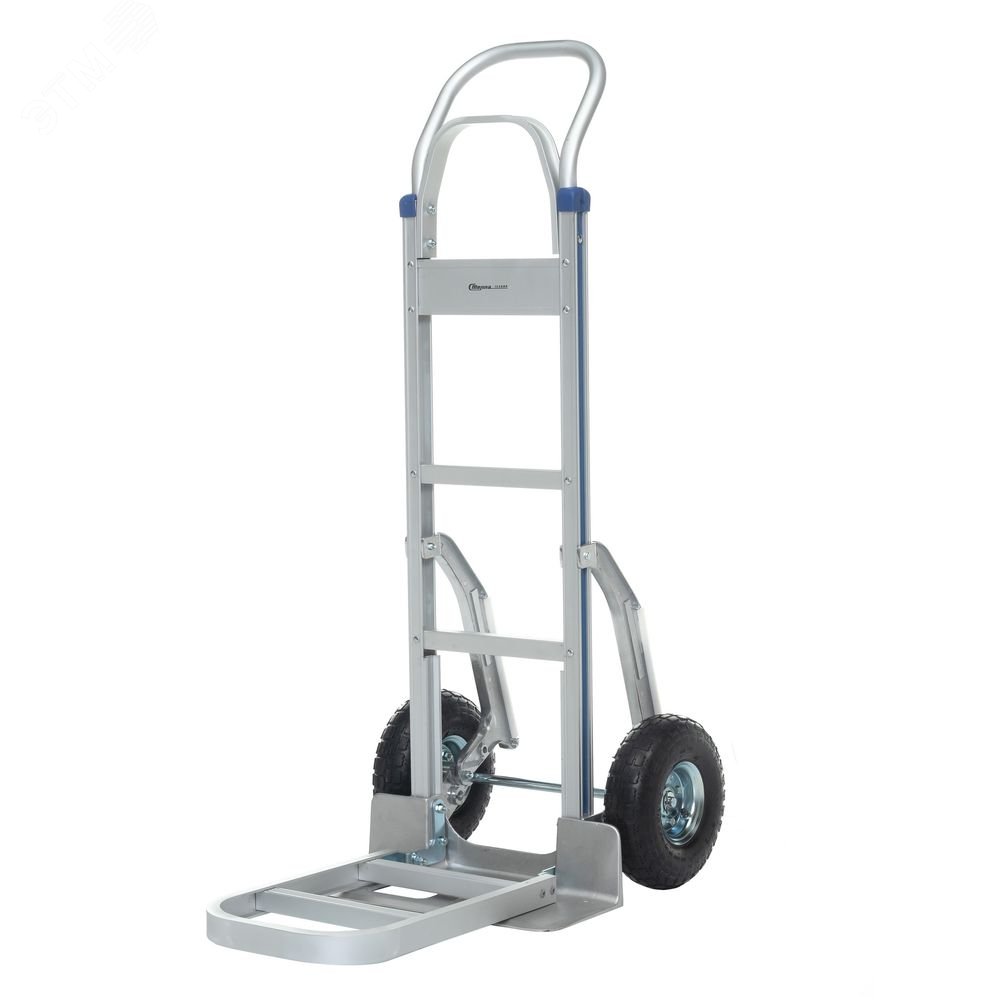 Изображение товара Тележка ручная с откидной полкой алюминиевая грузоподъемность 200/250 кг Стелла-Техник FW-88А