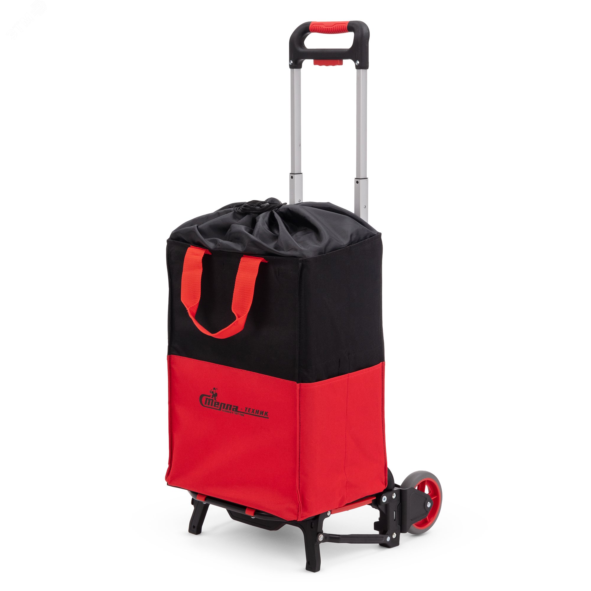 Изображение товара Тележка складная ручная алюминиевая 60 кг грузоподъемность Стелла-техник MCB