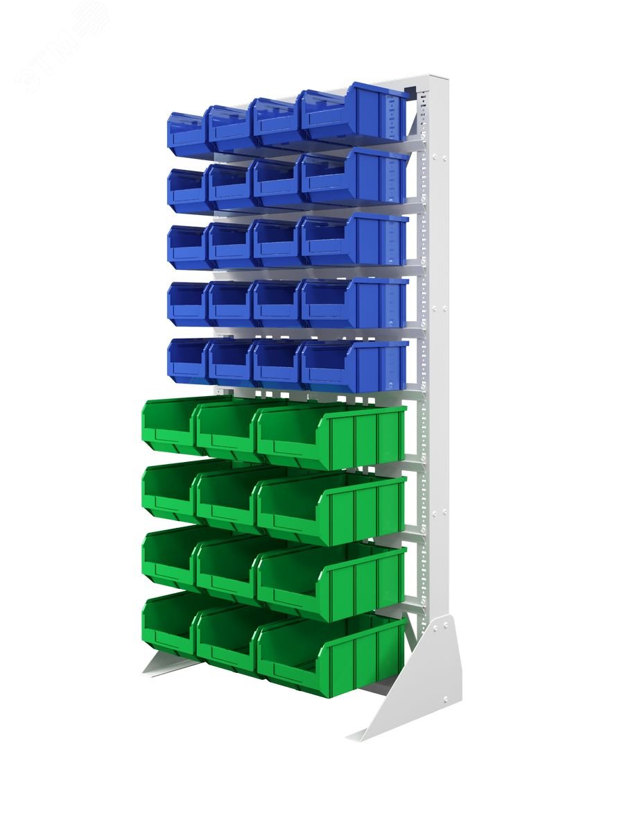 Изображение товара Стойка 735х1500 односторонняя для хранения инструментов и приспособлений