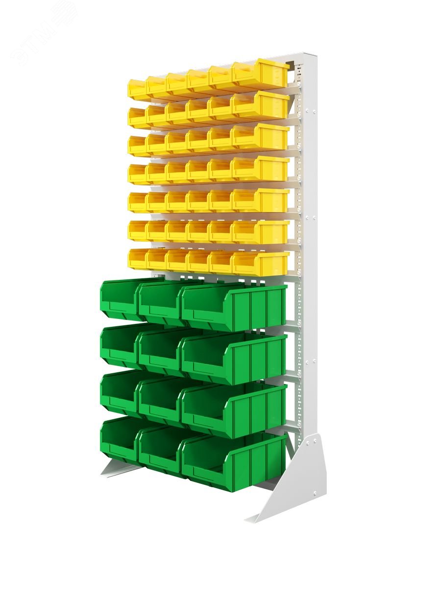 Изображение товара Стойка 735х1500 односторонняя для организации хранения инструментов и мелких предметов