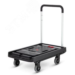 Изображение товара Тележка платформенная складная, алюминий, сталь, пластик, грузоподъемность 200кг (шт)