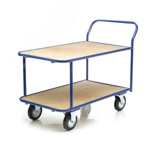 Изображение товара Тележка платформенная , 2-х ярусная, 700х1200мм (шт)