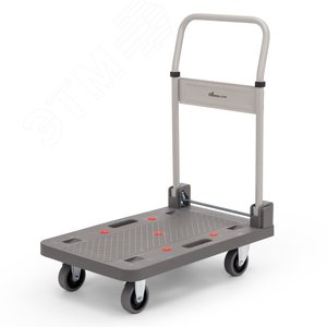 Изображение товара Тележка платформенная со складной ручкой, 150 кг (шт)