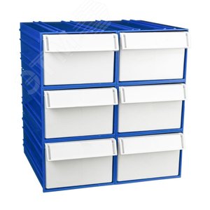 Изображение товара Короб пластиковый , 140х250х100мм, комплект 6 штук (компл)