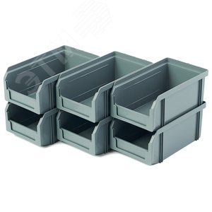 Изображение товара Ящик пластиковый , комплект 6 штук (компл)