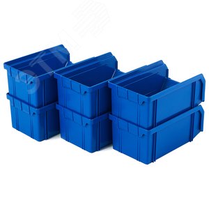 Изображение товара Ящик пластиковый , комплект 6 штук (компл)