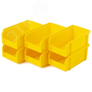 Изображение товара Ящик пластиковый , комплект 6 штук (компл)
