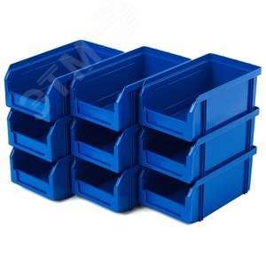 Изображение товара Ящик пластиковый , комплект 9 штук (компл)