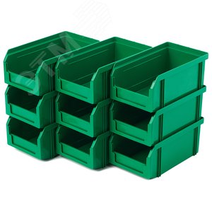 Изображение товара Ящик пластиковый , комплект 9 штук (компл)