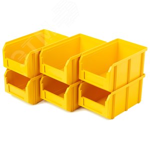Изображение товара Ящик пластиковый , комплект 6 штук (компл)