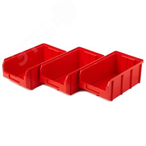Изображение товара Ящик пластиковый , комплект 3 штуки (компл)