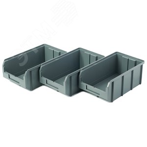 Изображение товара Ящик пластиковый , комплект 3 штуки (компл)