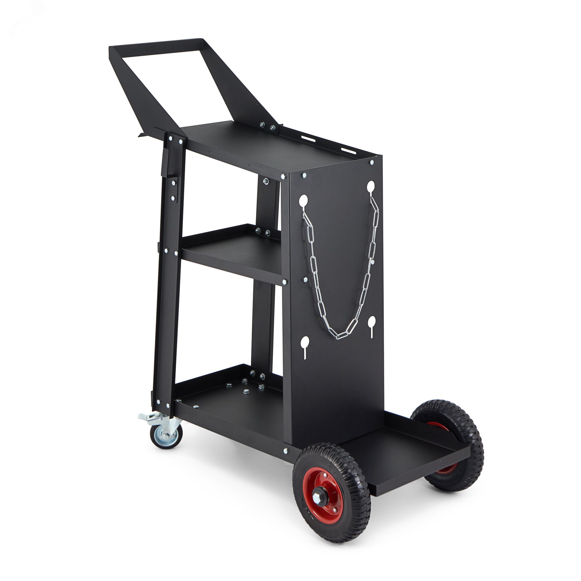 Изображение товара Тележка для сварочного аппарата Стелла-техник ТС-01 прочная мобильная транспортировочная