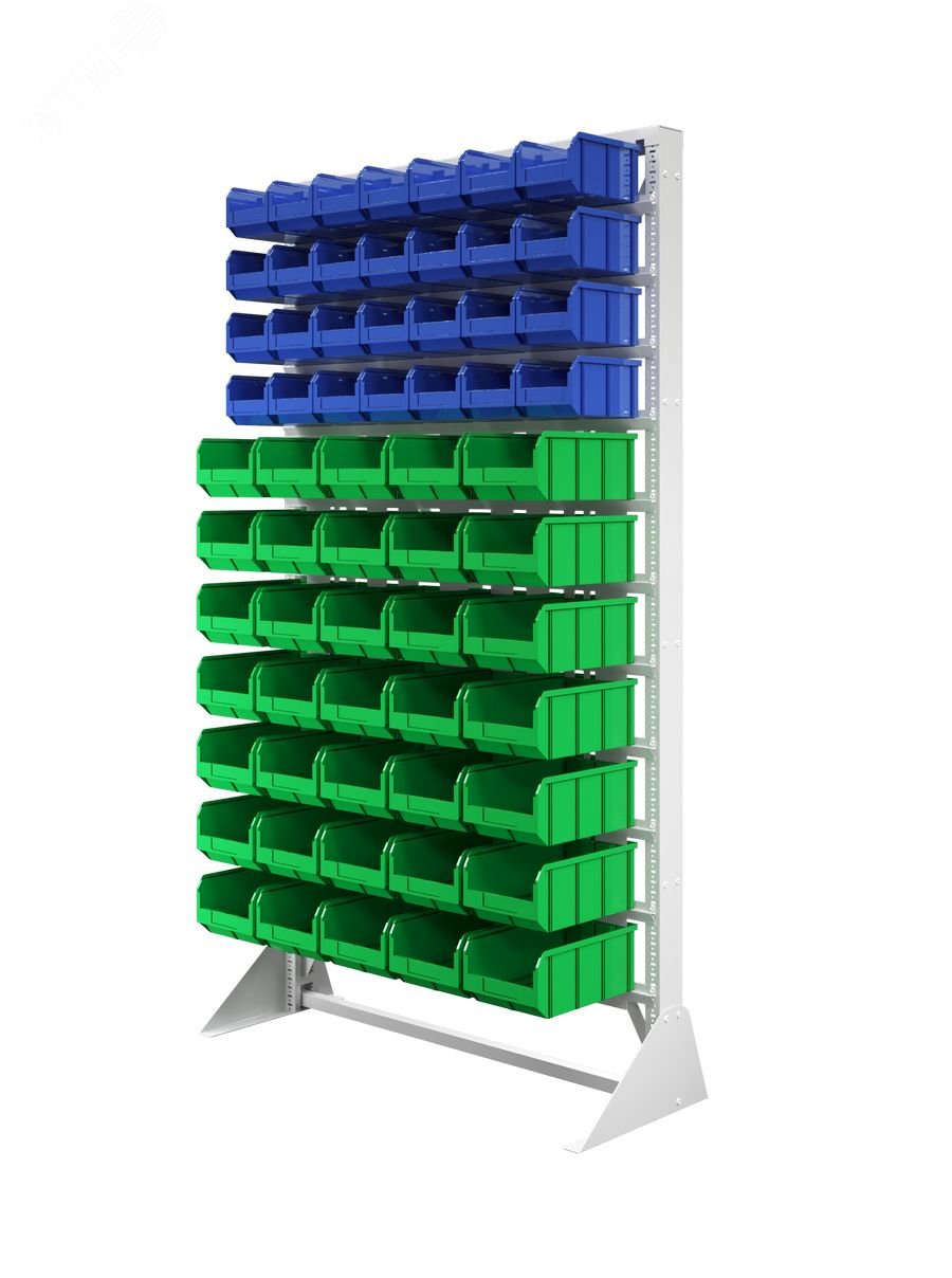 Изображение товара Стойка 1150х2000 односторонняя для организации хранения Стелла-Техник В1-00-04-07