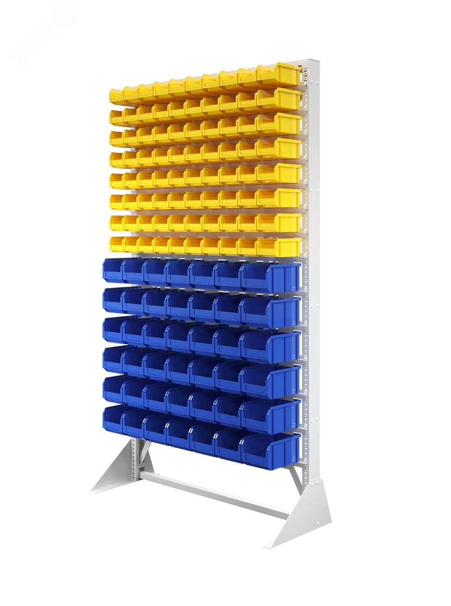 Изображение товара Стойка 1150х2000 односторонняя для складов и мастерских Стелла-Техник