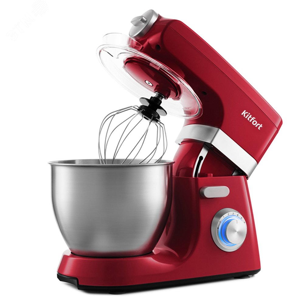 Изображение товара Планетарный миксер KITFORT KT-1348-1 7 л 1200 Вт красный