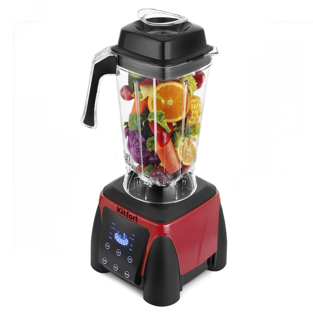 Изображение товара Блендер Kitfort КТ-1361-1 мощность 2200 Вт объем 2,5 л красный