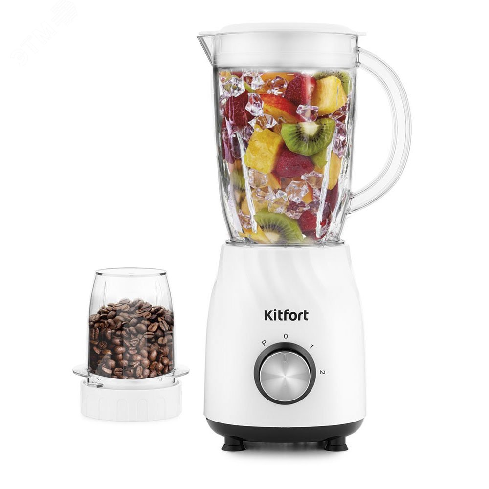 Изображение товара Блендер Kitfort КТ-1379 с кофемолкой и мощностью 350 Вт
