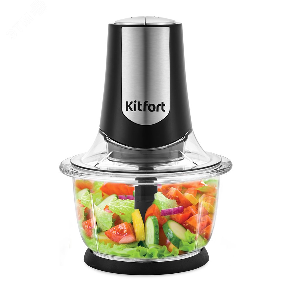 Изображение товара Измельчитель KT-1390, объем 1,2 л, мощность 400 Вт, цвет черный (шт)