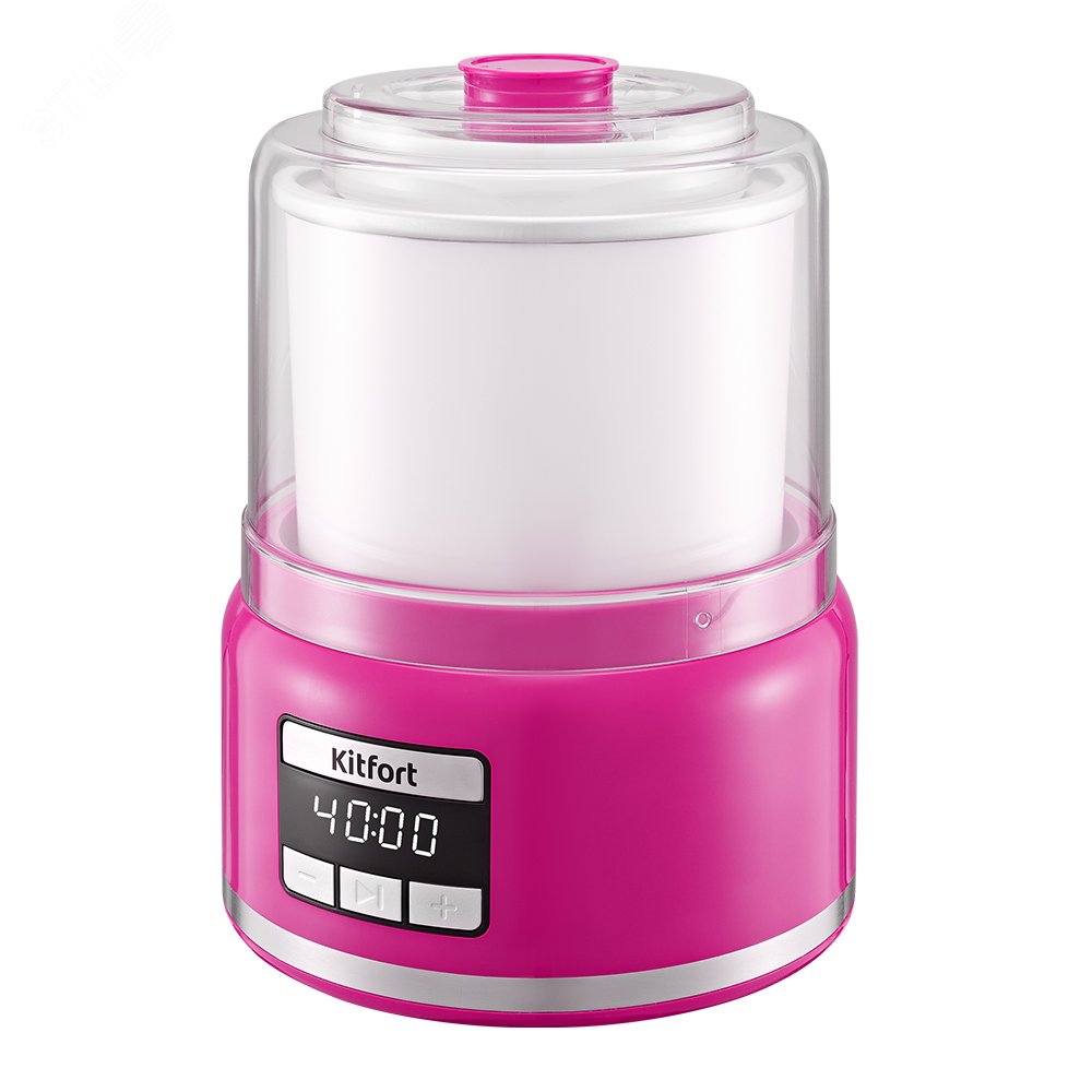 Изображение товара Мороженица КТ-1851 полуавтоматическая для домашнего мороженого, сорбета и йогурта