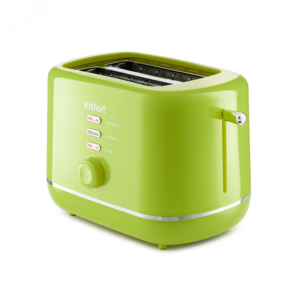 Изображение товара Тостер KT-2050-2, мощность 850 Вт, цвет салатовый (шт)