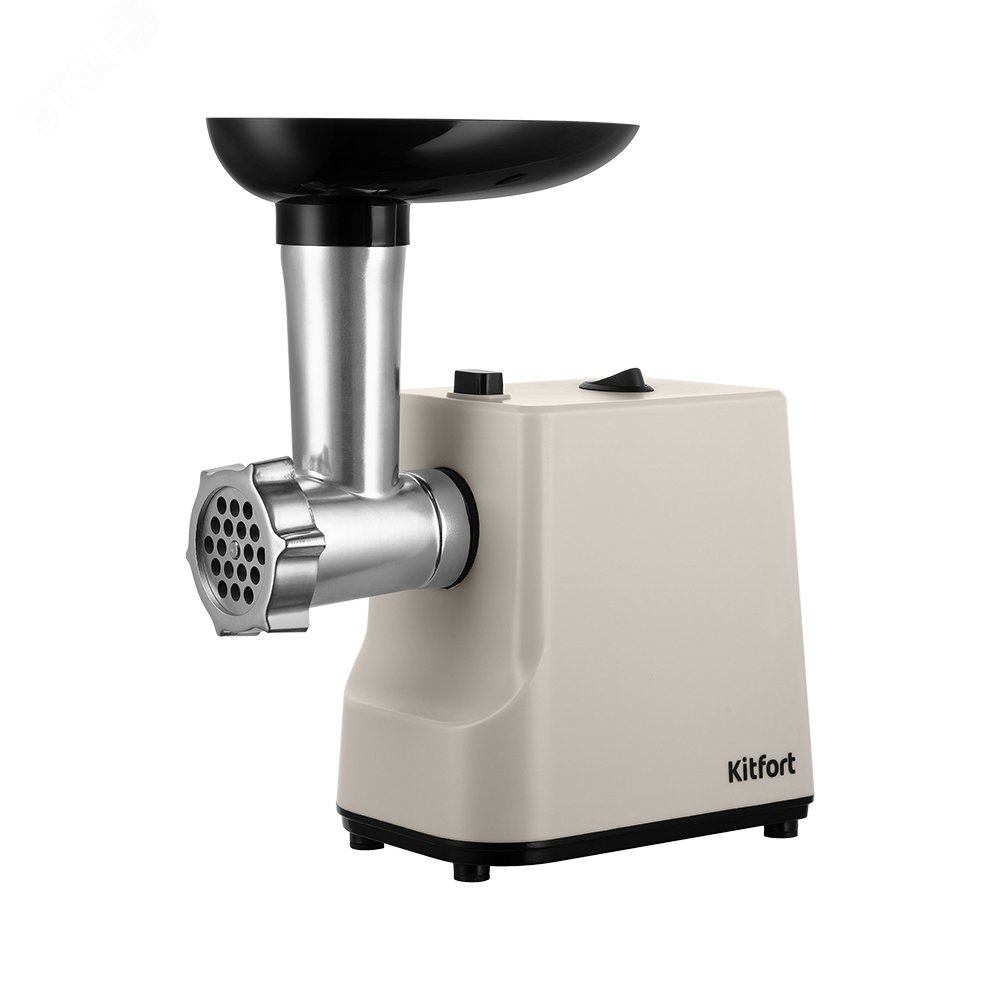 Изображение товара Мясорубка Kitfort КТ-2126 мощность 800 Вт с насадками для колбас и кеббе