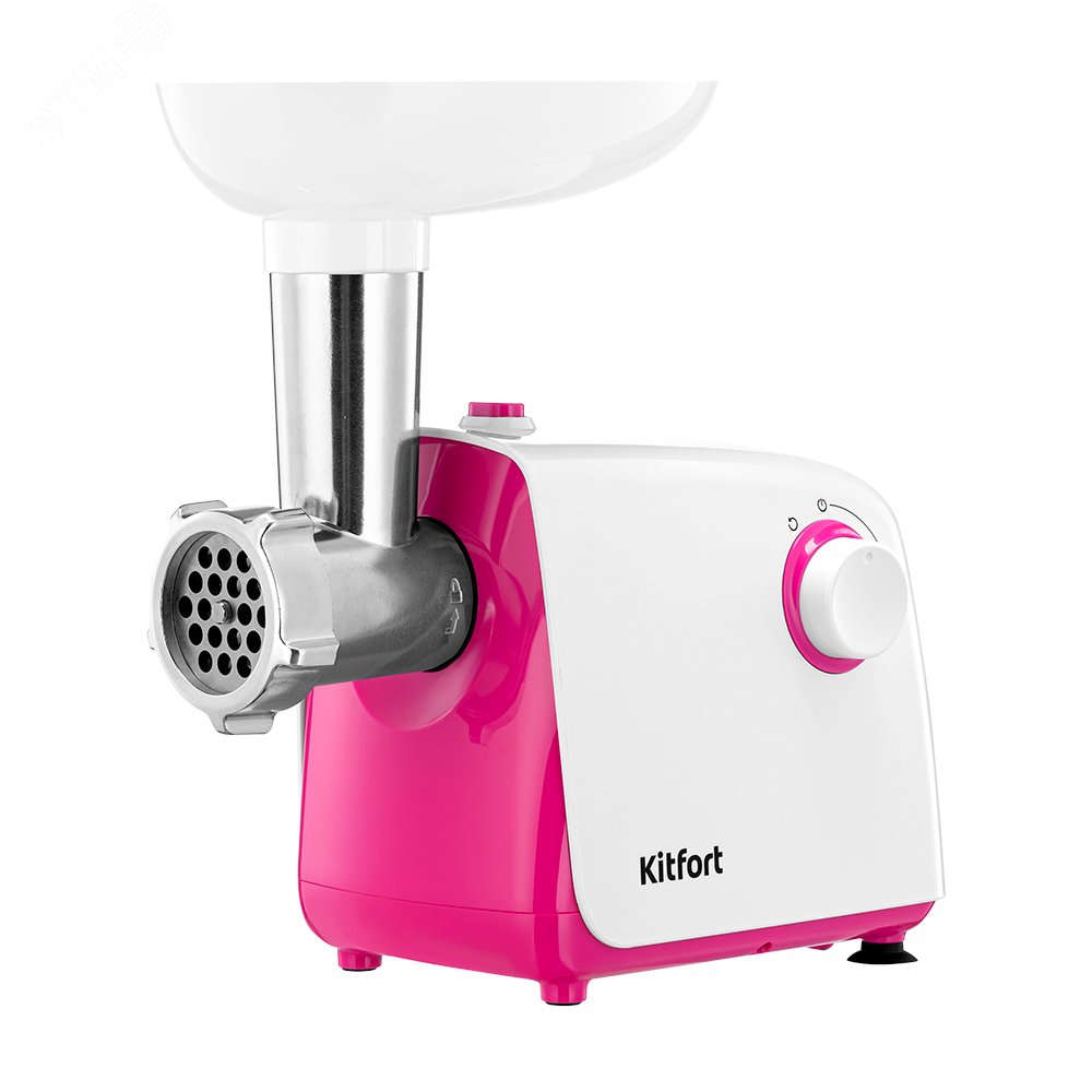 Изображение товара Мясорубка Kitfort КТ-2132 мощность 1340 Вт, 2 решётки, насадка для колбас и кеббе