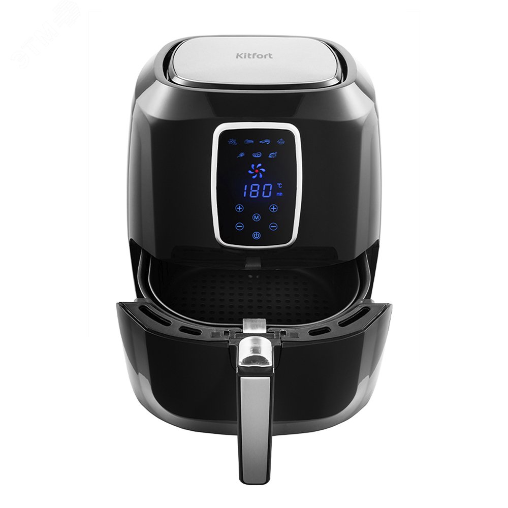 Изображение товара Аэрогриль Kitfort KT-2208 с вместительной корзиной и автоматическими программами