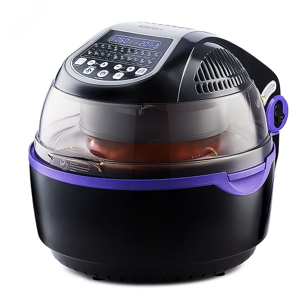 Изображение товара Аэрогриль Kitfort КТ-2219 черный с 20 программами и функцией отложенного старта