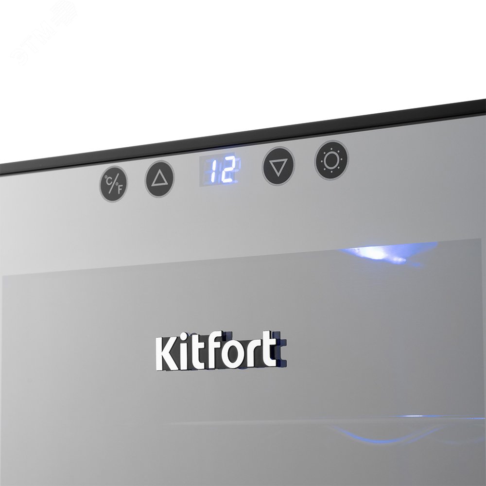 Шкаф винный KT-2408, объем 33 л, мощность 70 Вт, цвет черный КТ-2408 KITFORT - превью 3