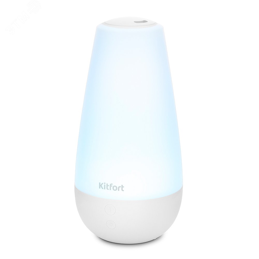 Изображение товара Увлажнитель-ароматизатор воздуха KT-2806, объем 2 л, мощность 12 Вт, цвет белый (шт)