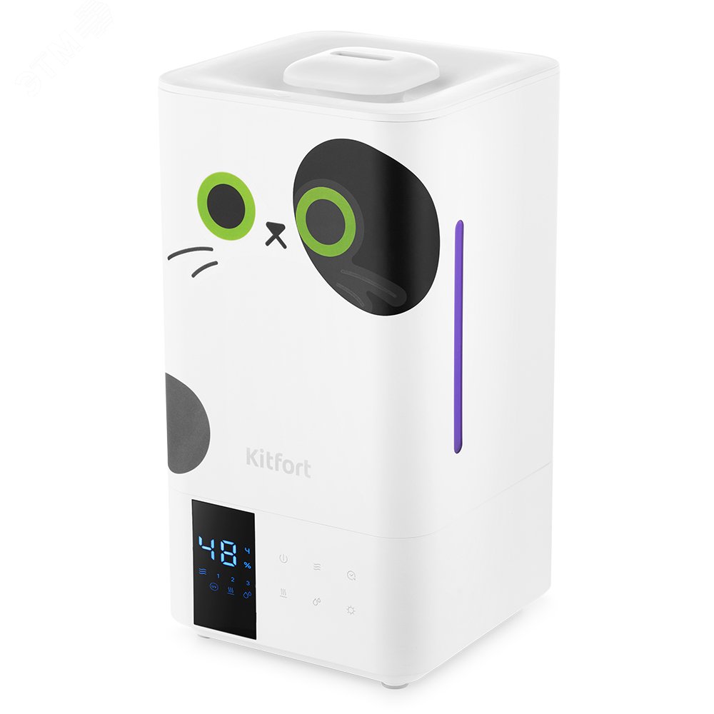 Изображение товара Увлажнитель воздуха KT-2885, объем 5 л, мощность 25 Вт, цвет белый (шт)