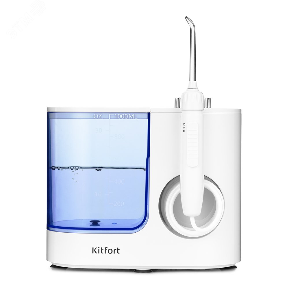 Изображение товара Ирригатор для полости рта KITFORT КТ-2914 1 литр белый мощность 24 Вт