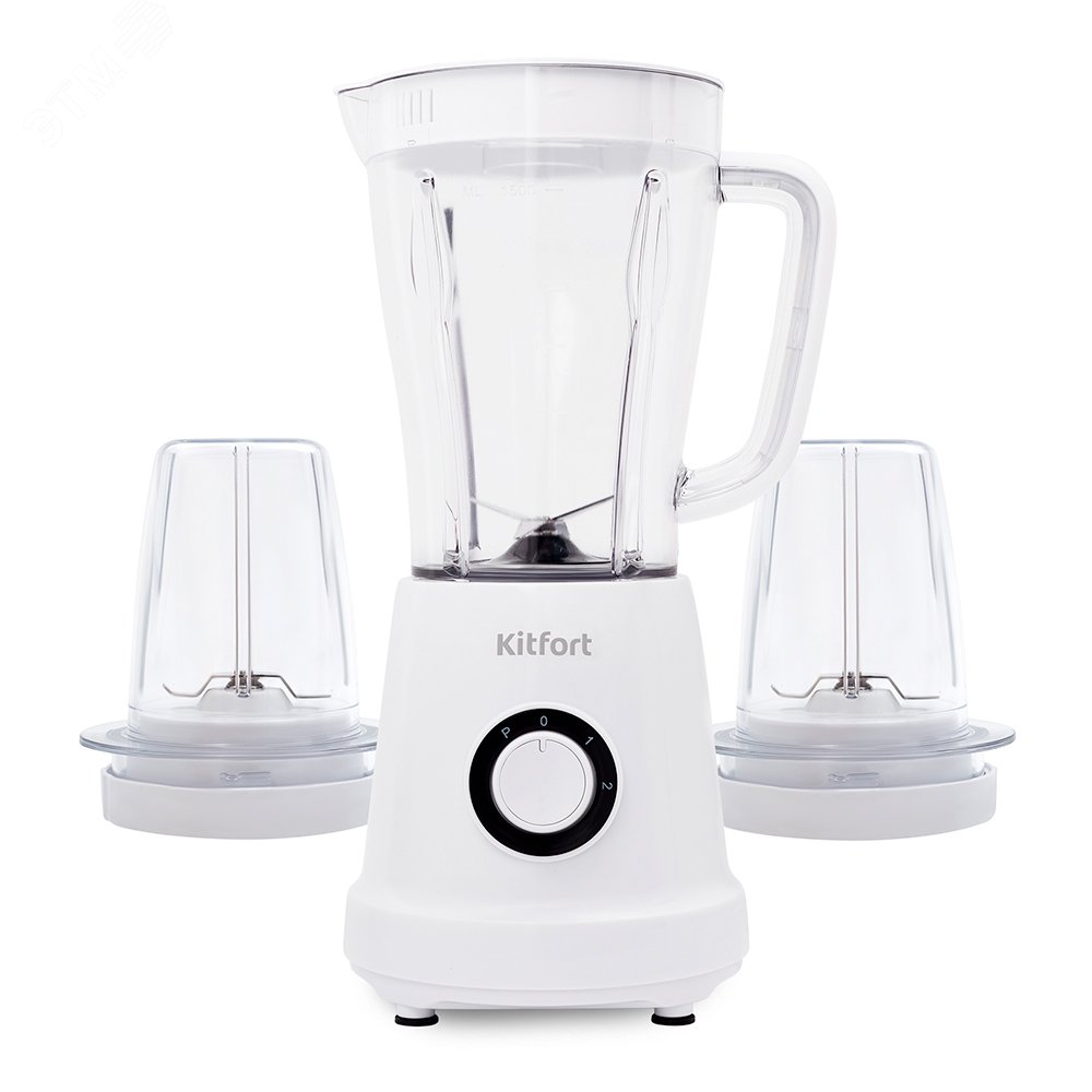 Изображение товара Блендер 3 в 1 KITFORT КТ-3019 с кофемолкой и измельчителем
