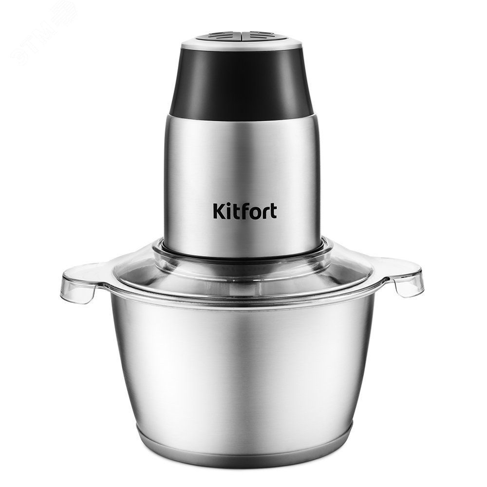 Изображение товара Измельчитель KT-3024, объем 2 л, мощность 350 Вт, цвет серебристый (шт)