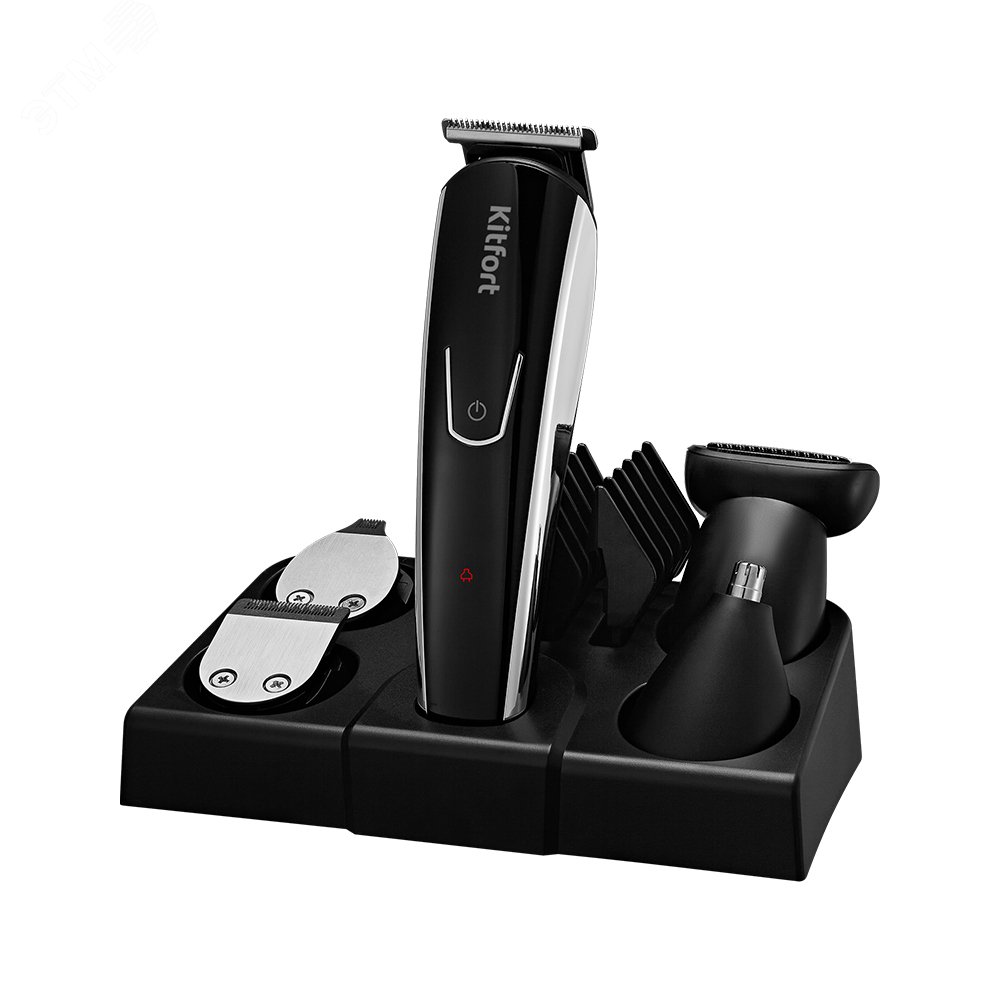 Изображение товара Триммер 2 в 1 KT-3109 для лица и тела с USB питанием 10 насадок