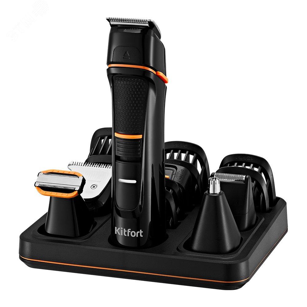 Изображение товара Триммер 4 в 1 Kitfort KT-3141-2 черно-оранжевый