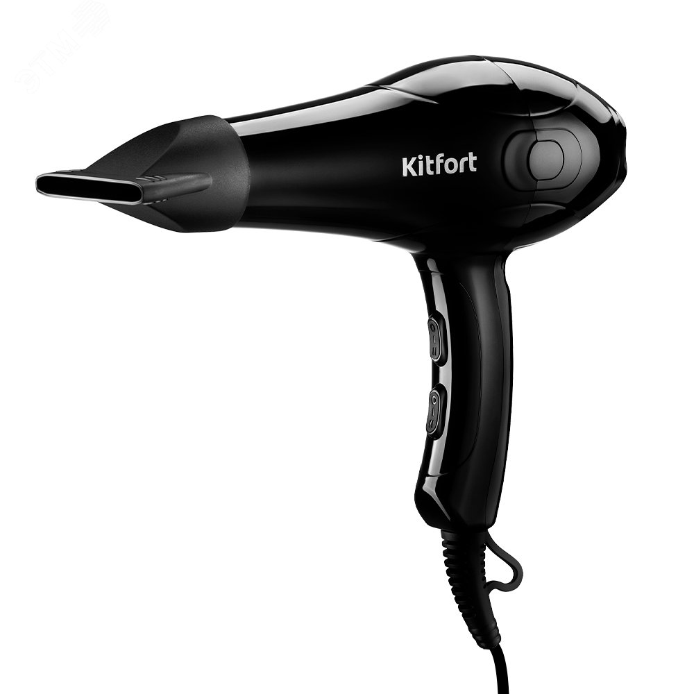 Изображение товара Фен KT-3207, мощность 1200 Вт, цвет черный (шт)