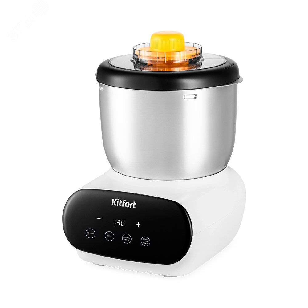 Изображение товара Тестомесильная машина KT-3427 от KITFORT с емкостью 3,5 л и электронным управлением