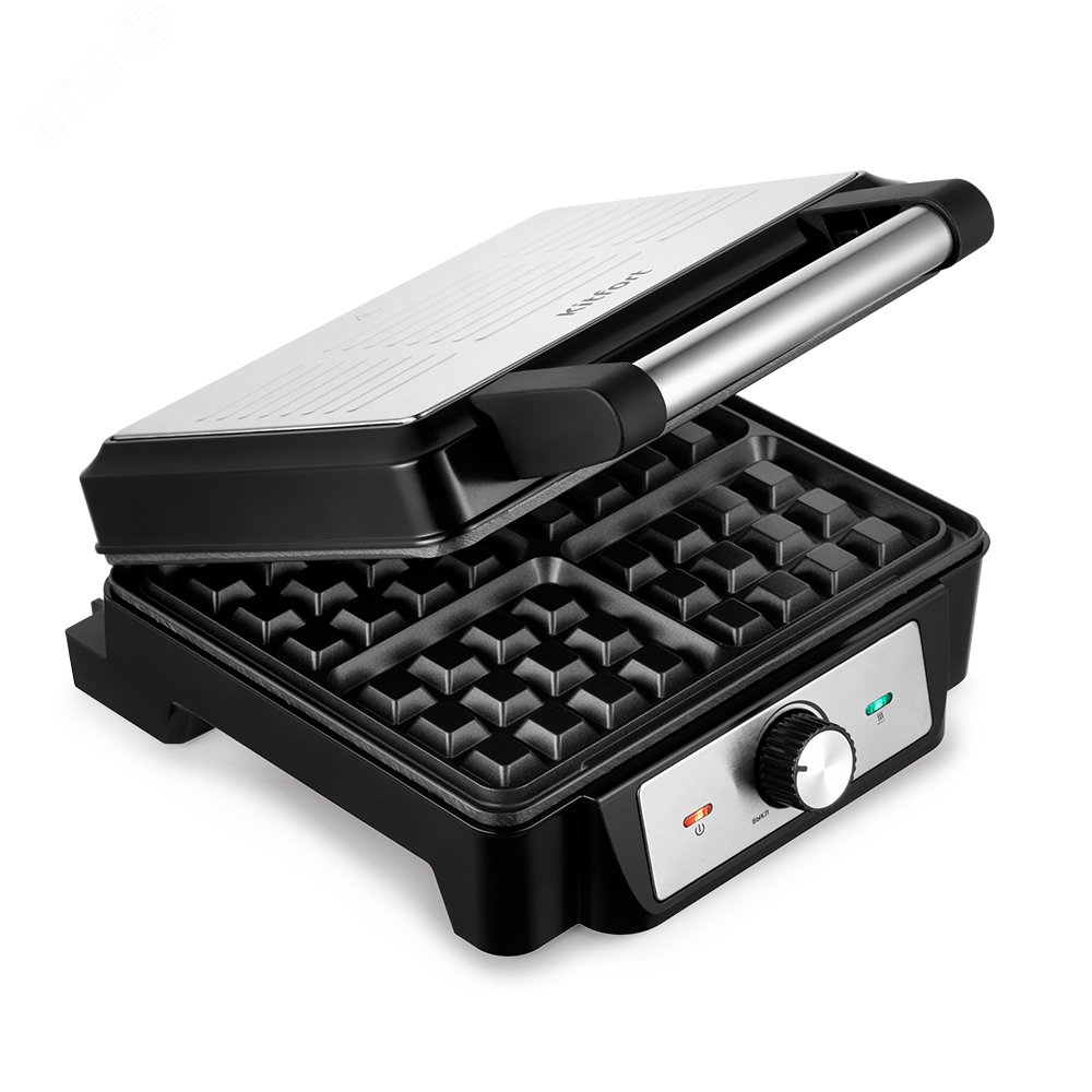 Изображение товара Вафельница KITFORT КТ-3607 с плавной регулировкой температуры