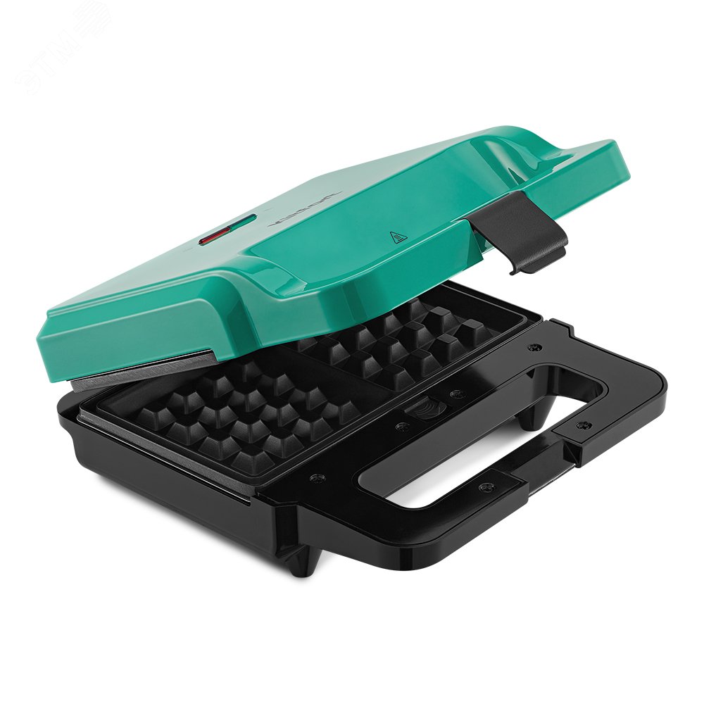 Изображение товара Вафельница 3 в 1 KT-3610-2 от Kitfort с антипригарным покрытием 800 Вт зеленый