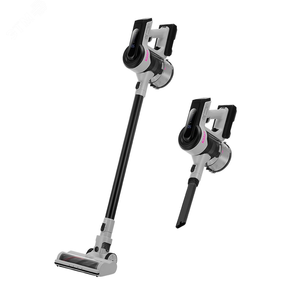 Изображение товара Вертикальный беспроводной пылесос KITFORT КТ-5308 2 в 1 с турбощёткой