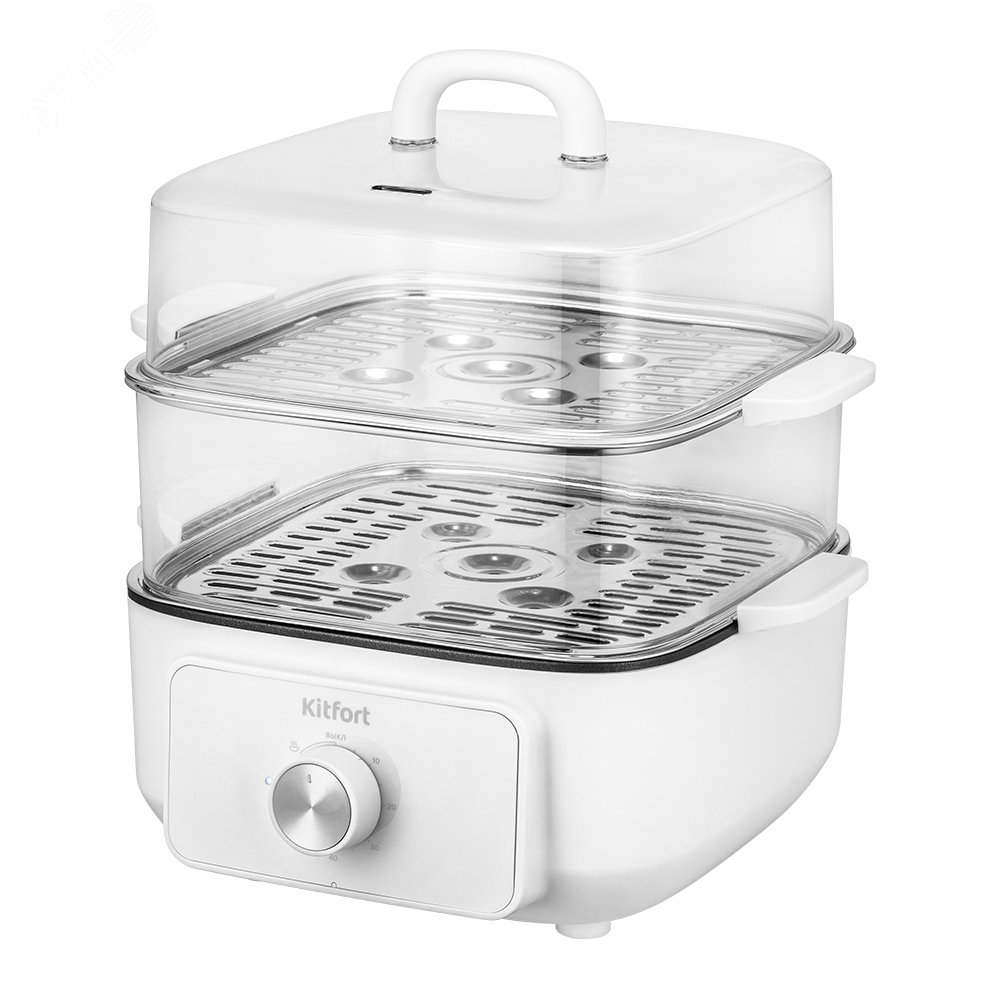 Изображение товара Пароварка КТ-6484 с режимом Хот-пот и отделением для яиц