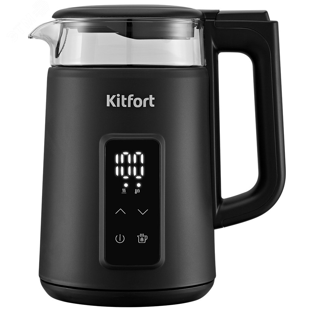 Изображение товара Электрический чайник KITFORT КТ-6714 с электронным терморегулятором Изображение товара Электрический чайник KITFORT КТ-6714 с электронным терморегулятором