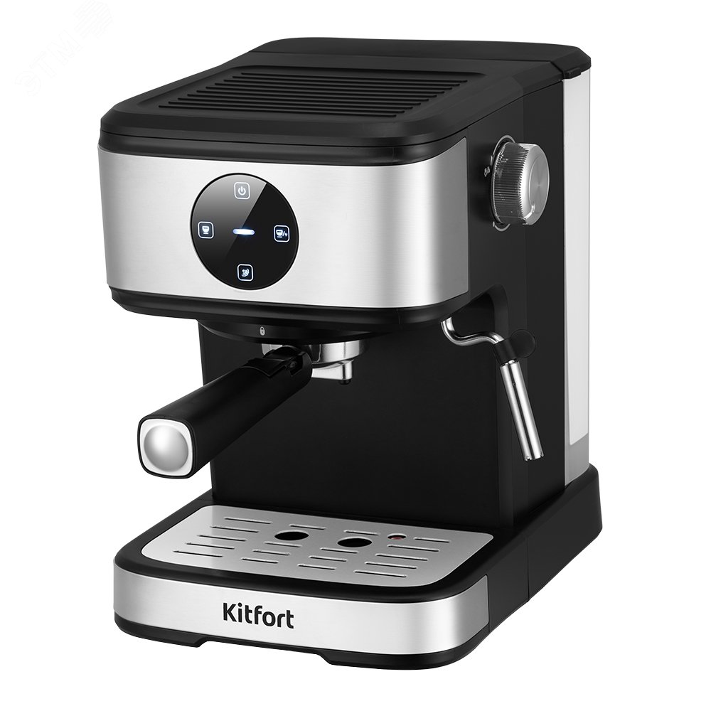 Изображение товара Кофеварка KITFORT КТ-7224 для приготовления эспрессо и капучино