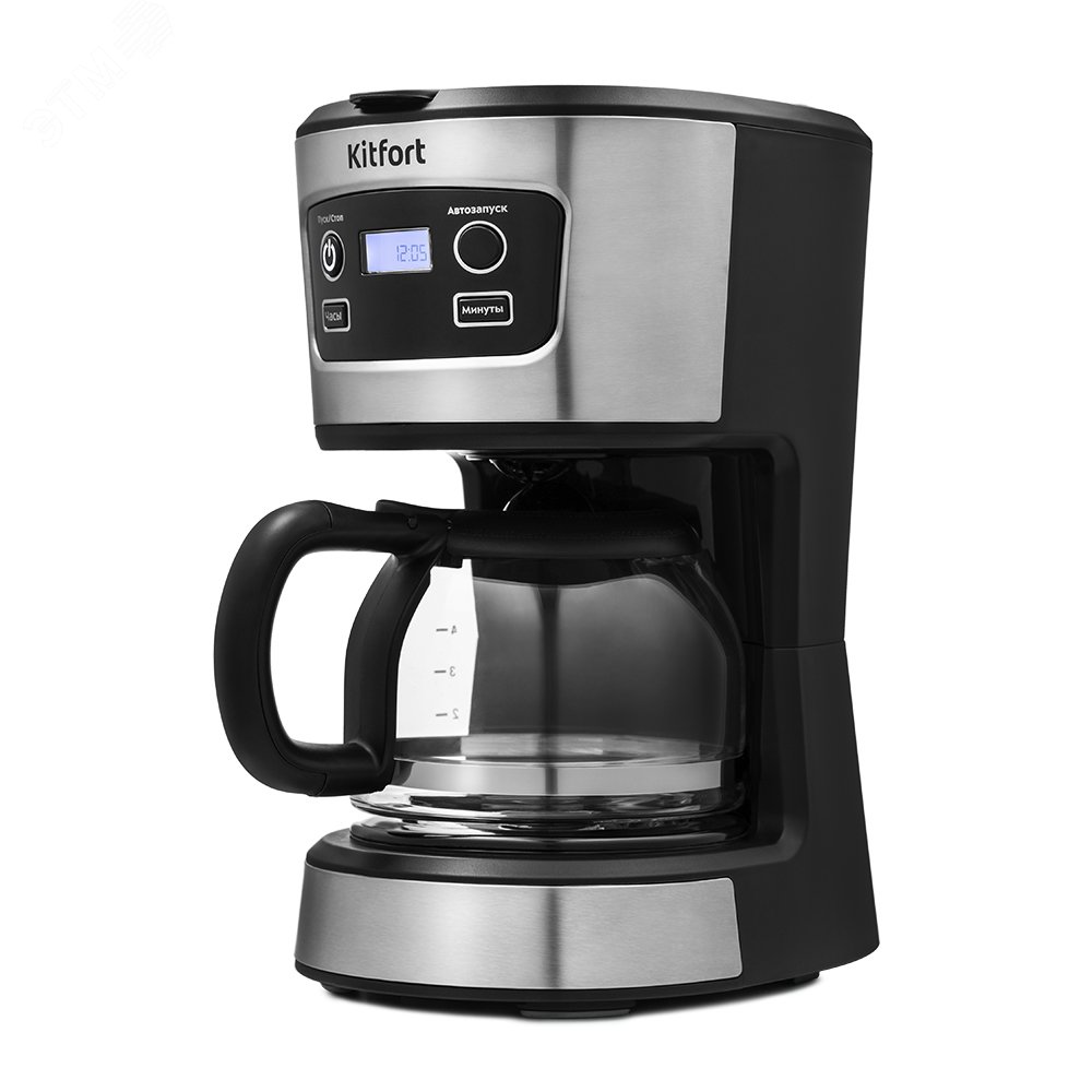 Изображение товара Кофеварка KITFORT КТ-738 0,7 л автоматический режим противокапельная система