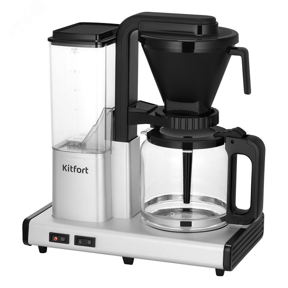 Изображение товара Капельная кофеварка KITFORT КТ-7513 для дома и офиса Изображение товара Капельная кофеварка KITFORT КТ-7513 для дома и офиса