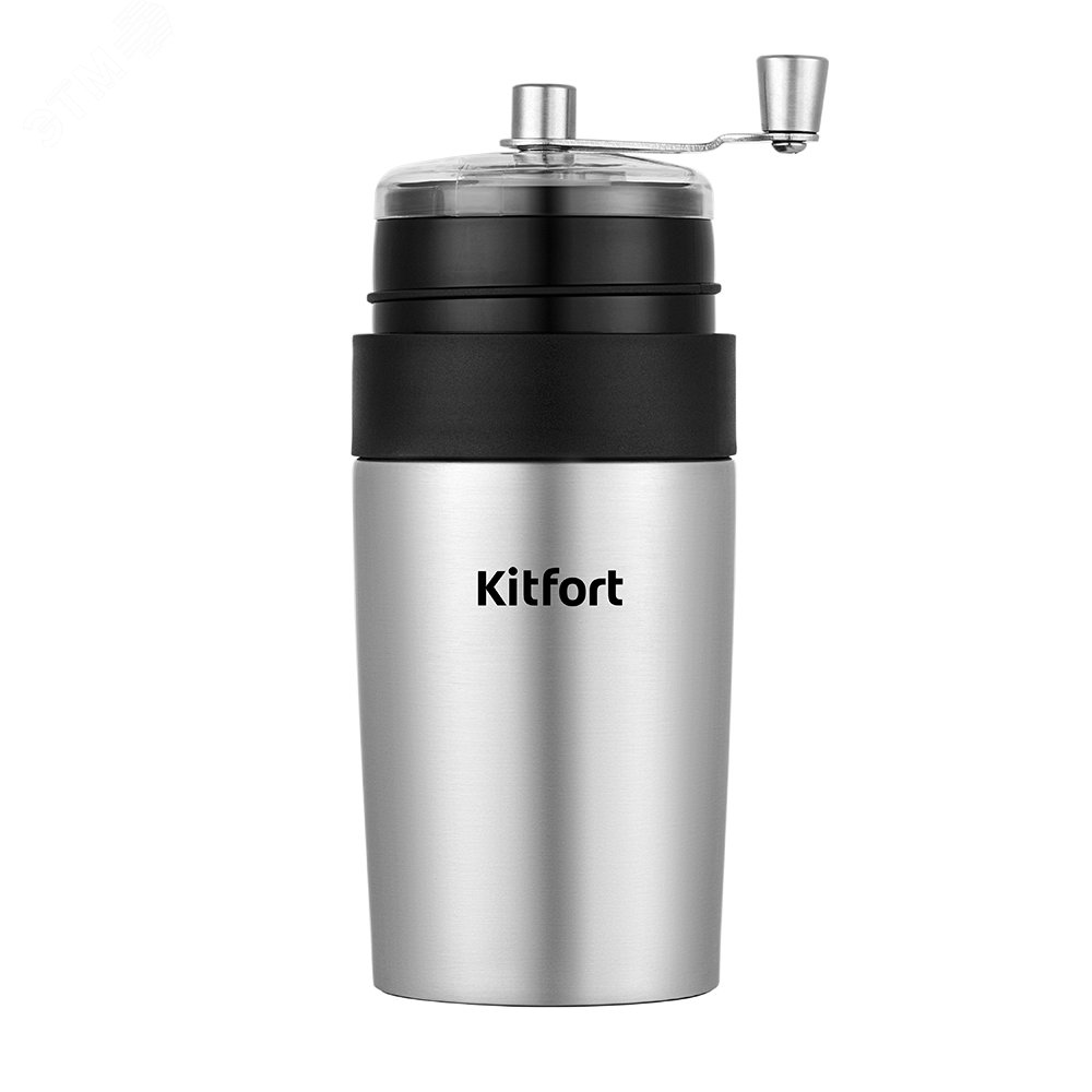 Изображение товара Ручная кофемолка 3 в 1 КТ-7533 с термокружкой и регулировкой помола